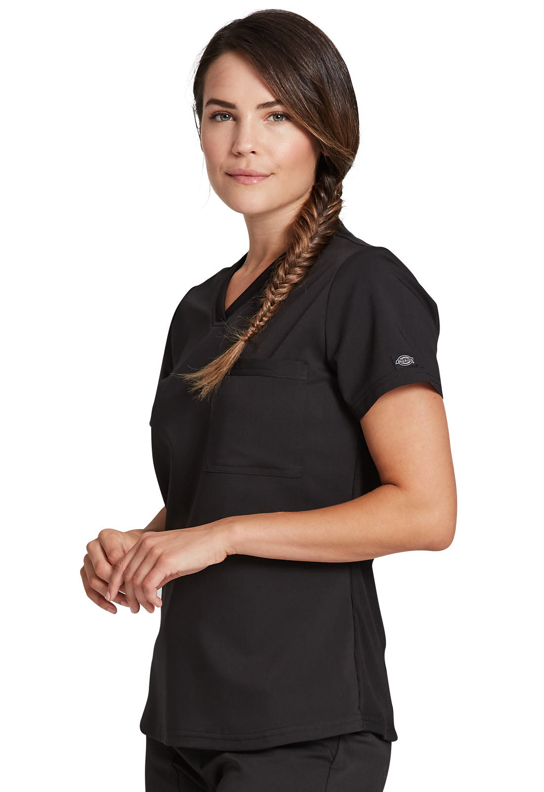 Dickies Balance Tuckable V-Neck Top #DK812