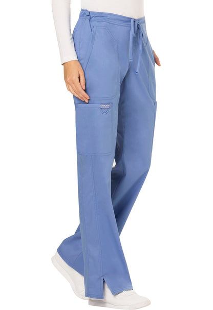 Petite Revolution Mid Rise Moderate Flare Drawstring Pant #WW120P