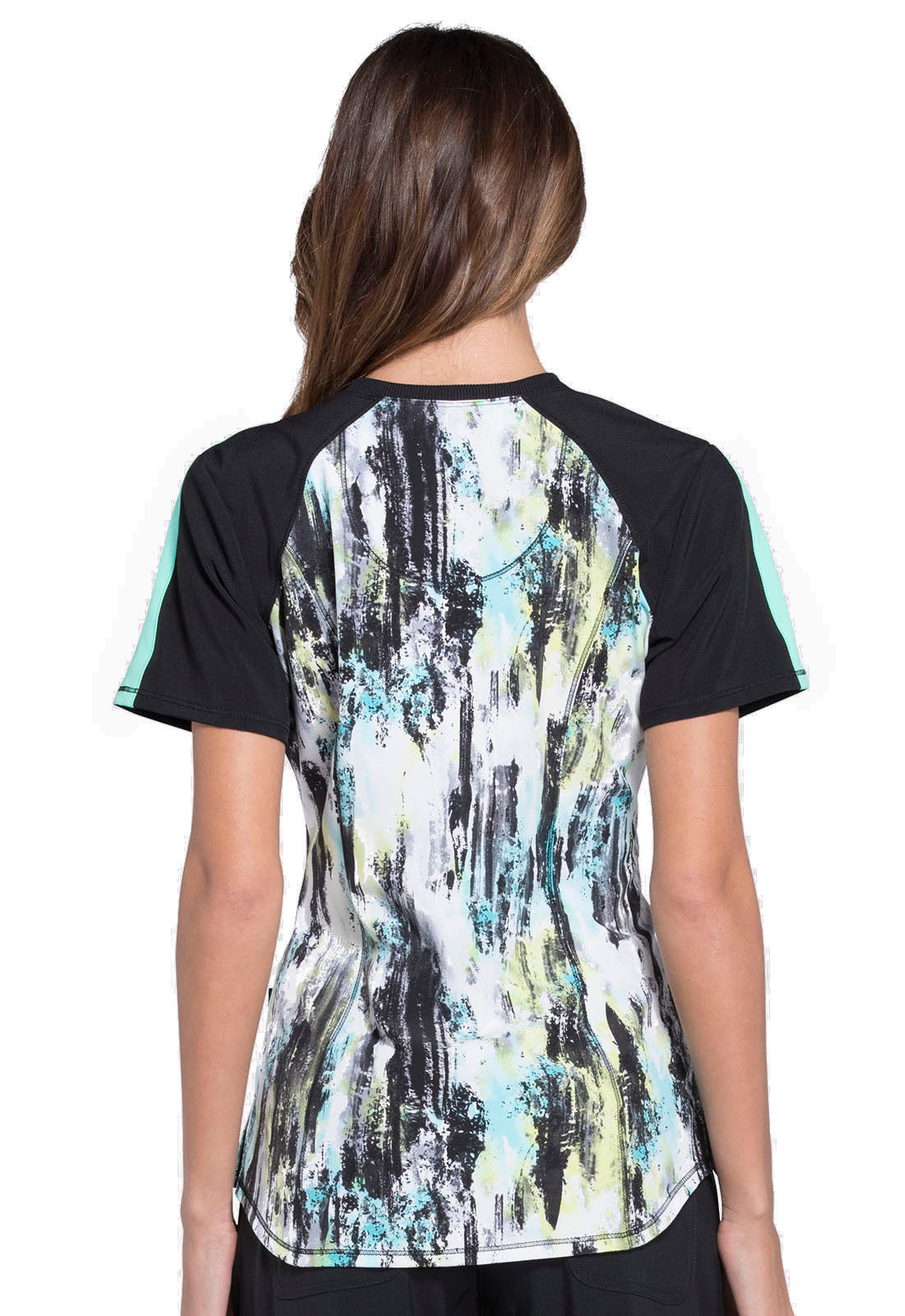 V-Neck Top in Shades Of Grey | CK645