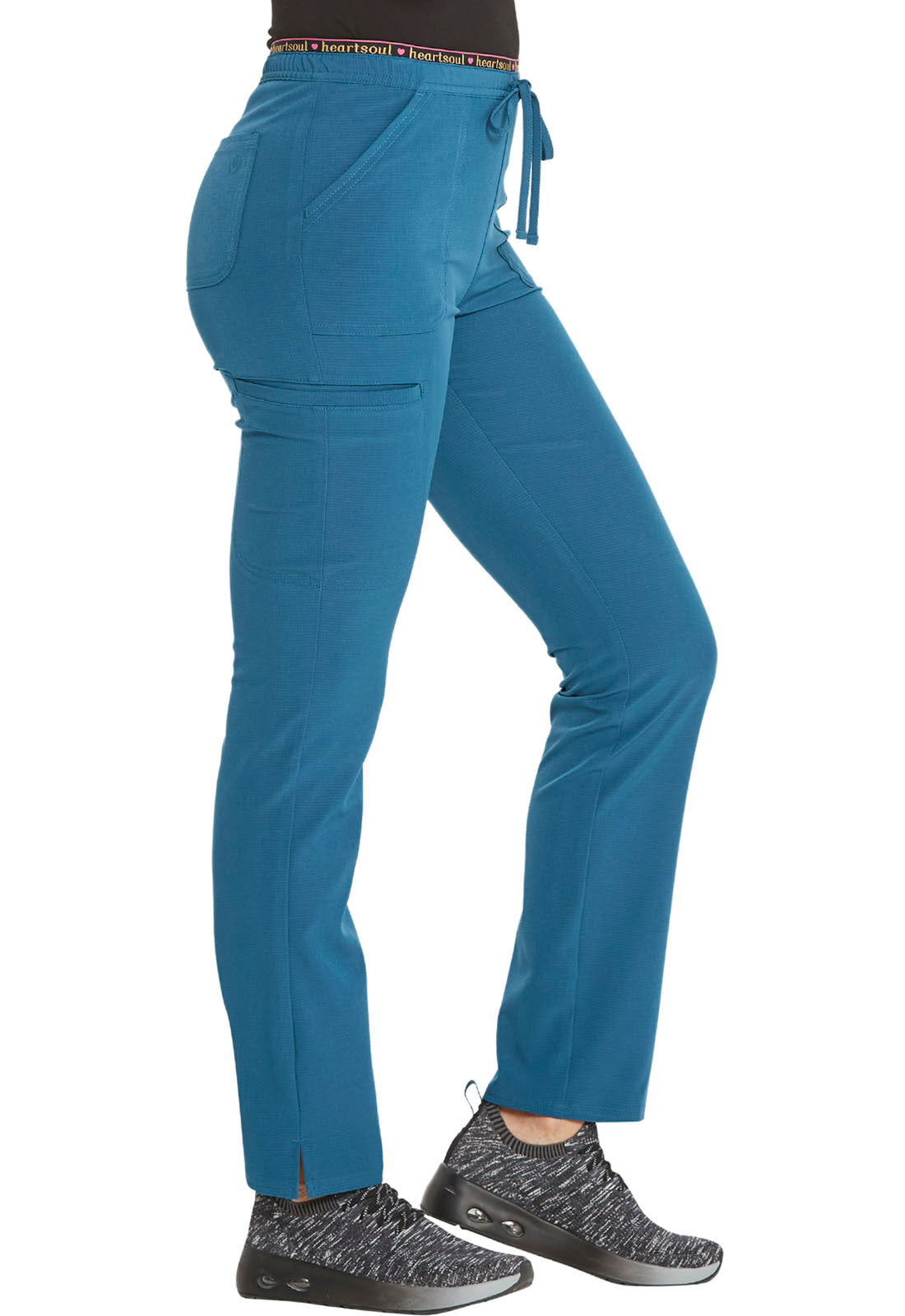 HeartSoul Mid Rise Tapered Leg Drawstring Pant #HS185