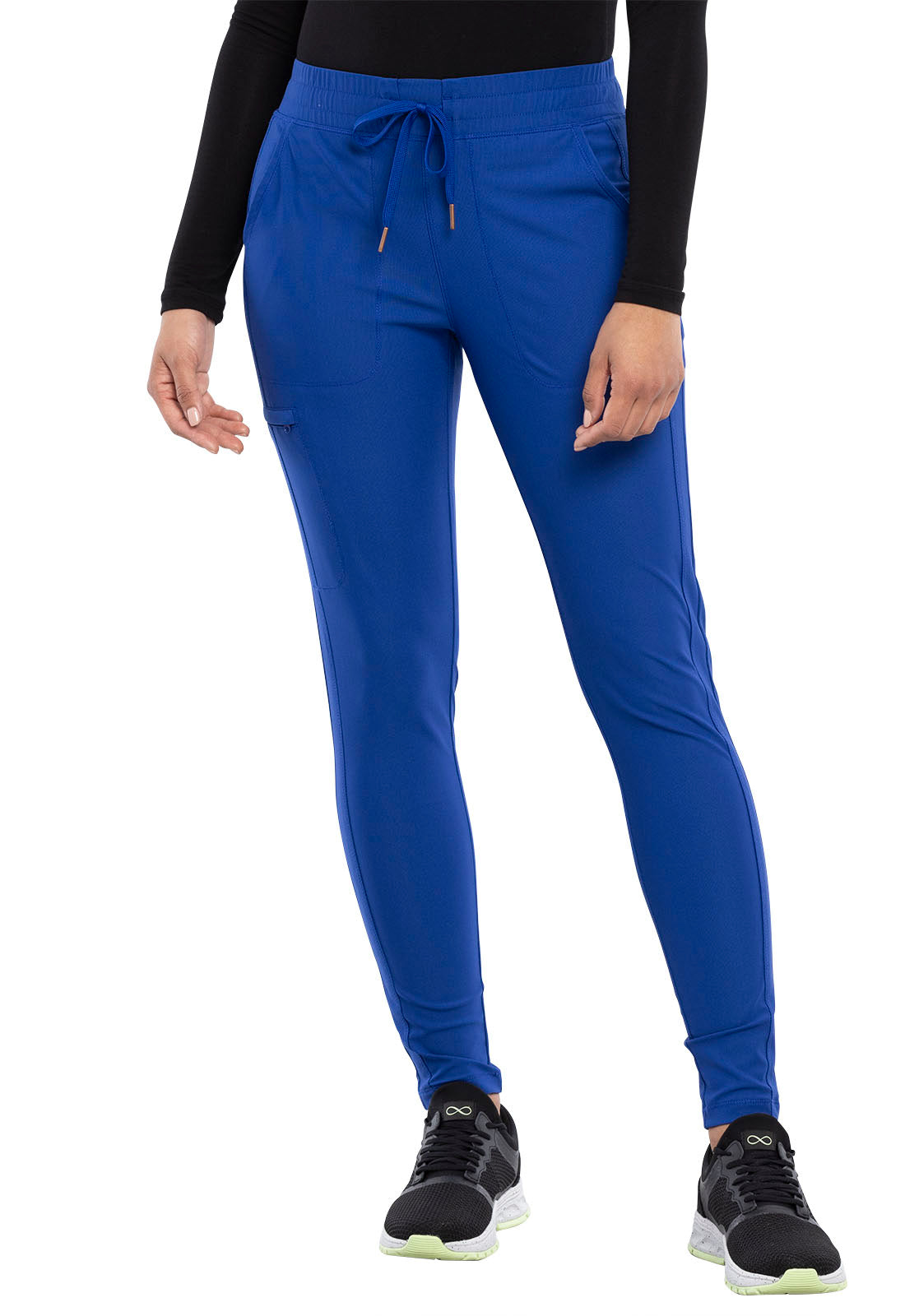 Cherokee FORM Mid Rise Tapered Leg Drawstring Pant #CK095