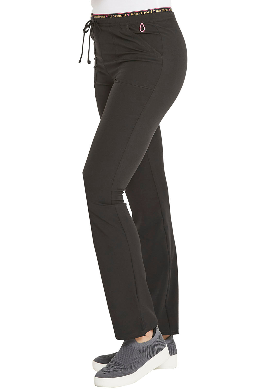HeartSoul Mid Rise Tapered Leg Drawstring Pant #HS185