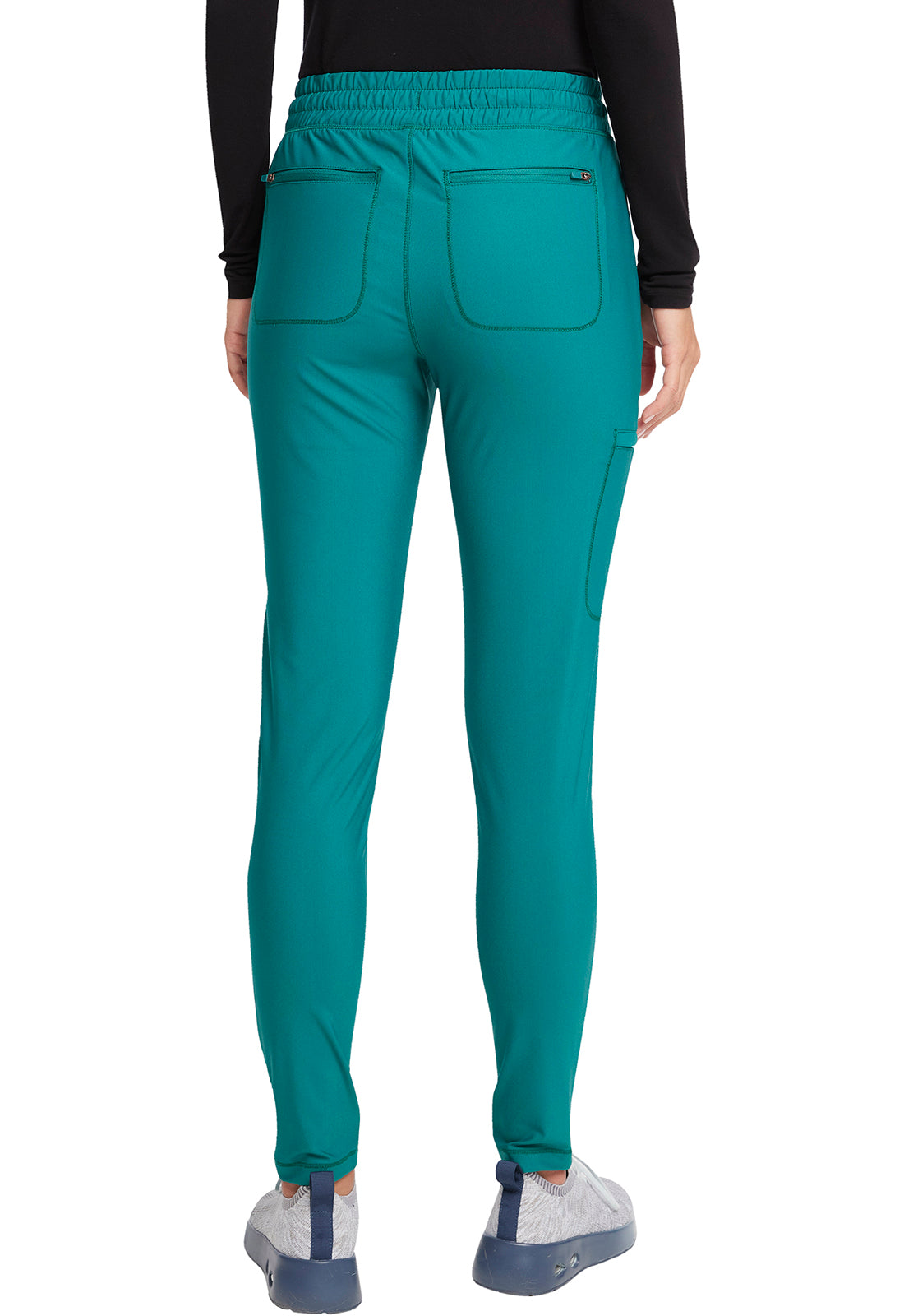 Cherokee FORM Mid Rise Tapered Leg Drawstring Pant #CK095