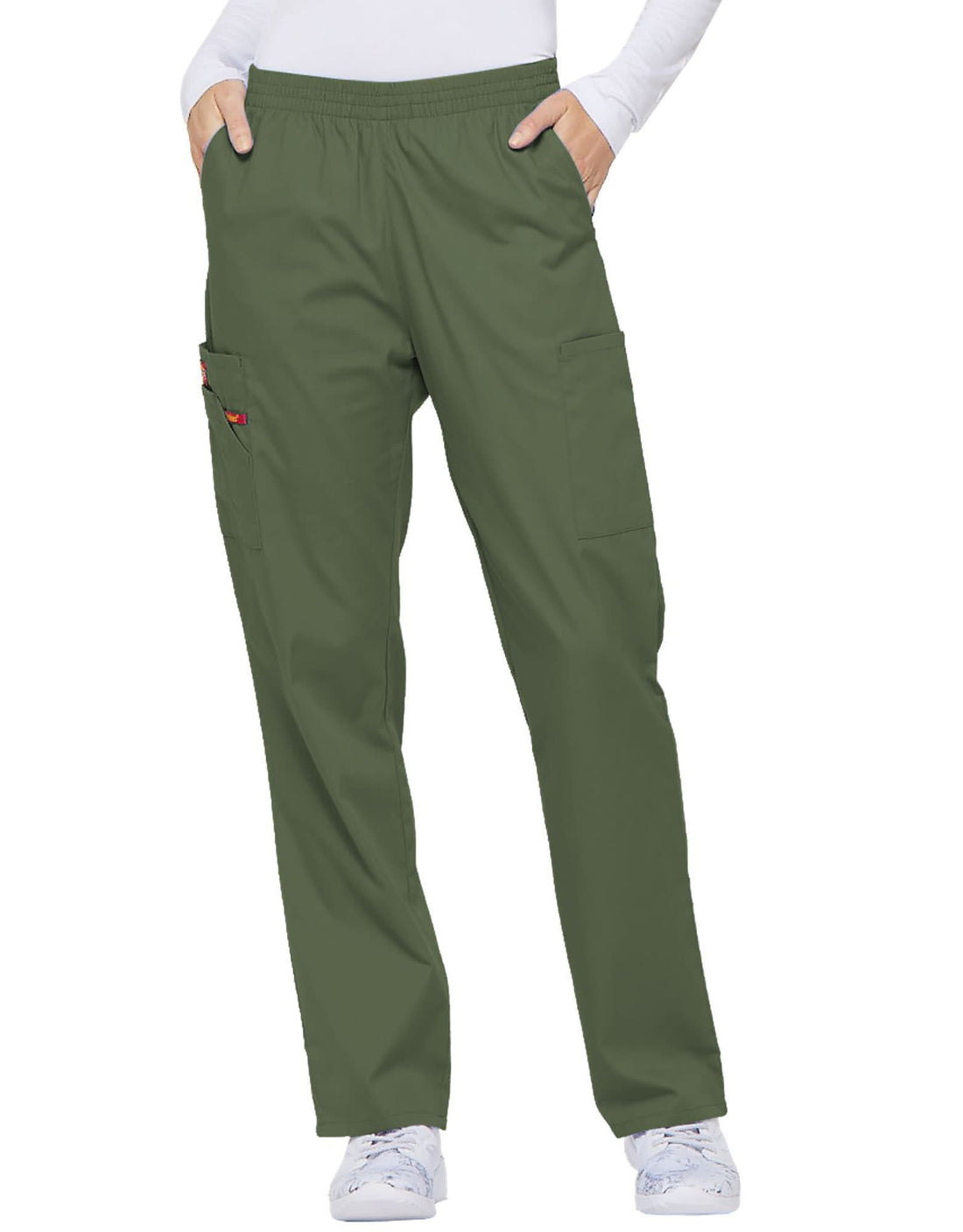 EDS Signature by Dickies Women's Mid Rise Drawstring Cargo Pant
