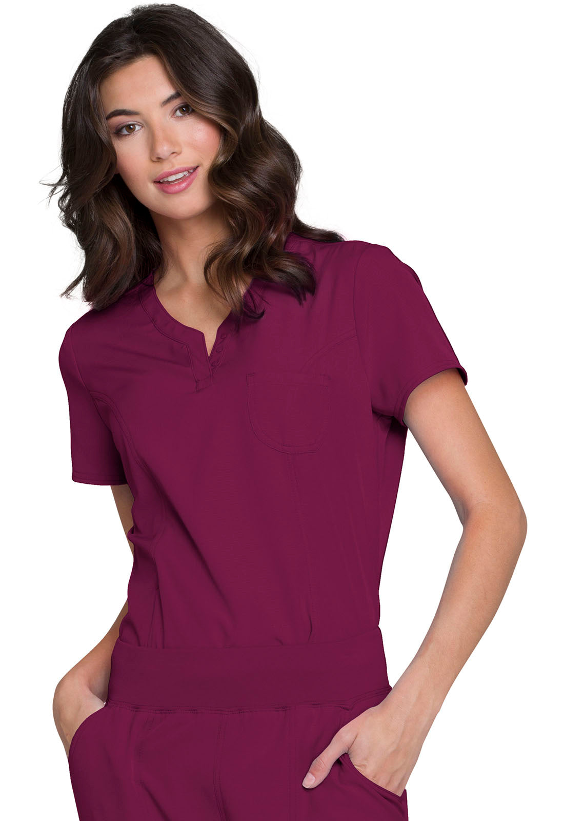 HeartSoul Tuckable V-Neck Top  #HS710