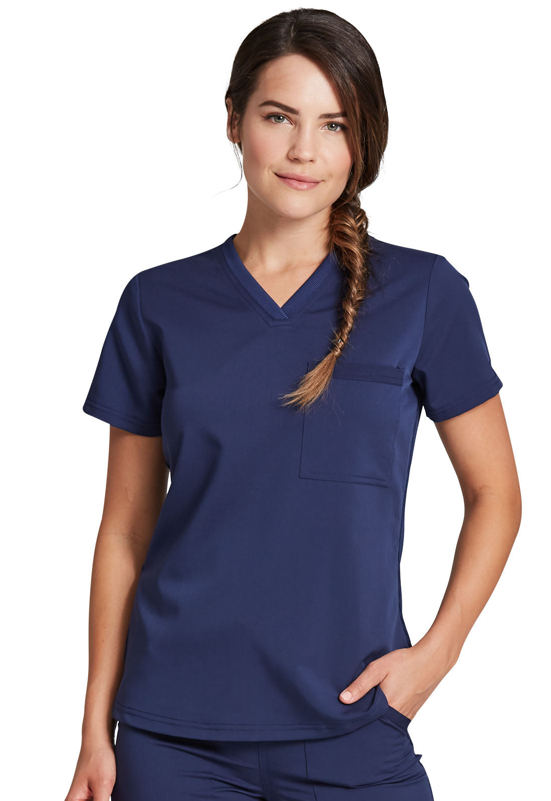 Dickies Balance Tuckable V-Neck Top #DK812