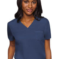Med Couture Touch Women's V-Neck Tuck In #7448