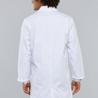 40" Unisex Lab Coat in White | 1446