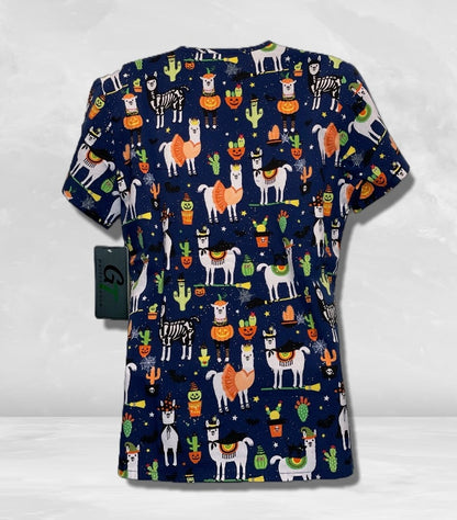 GT Performance Halloween V-neck Top | GT HALLOW