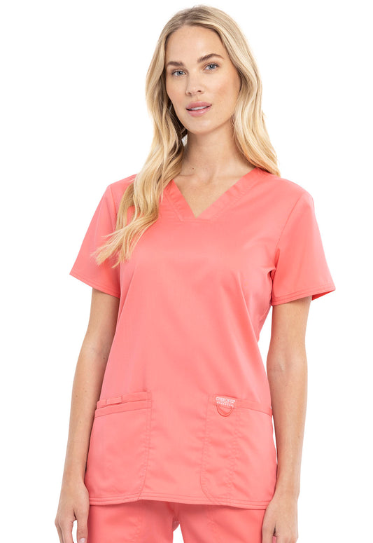 Cherokee Revolution V-Neck Top | *WW620