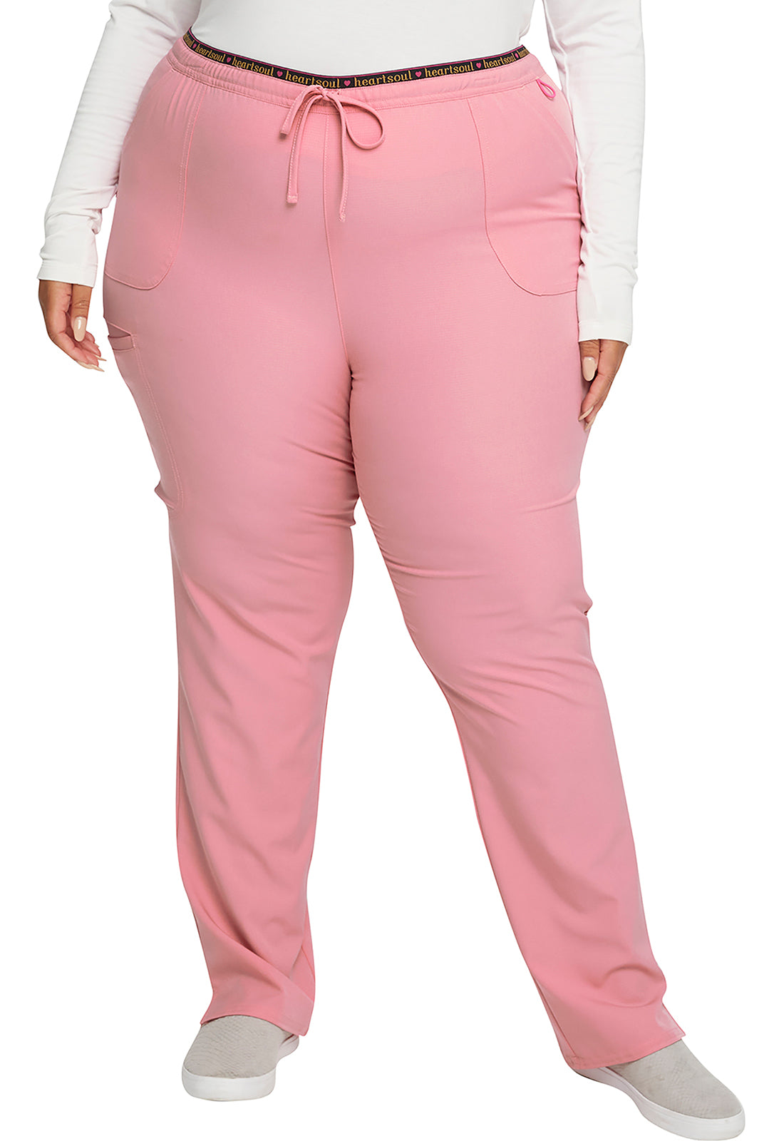 HeartSoul Mid Rise Tapered Leg Drawstring Pant #HS185