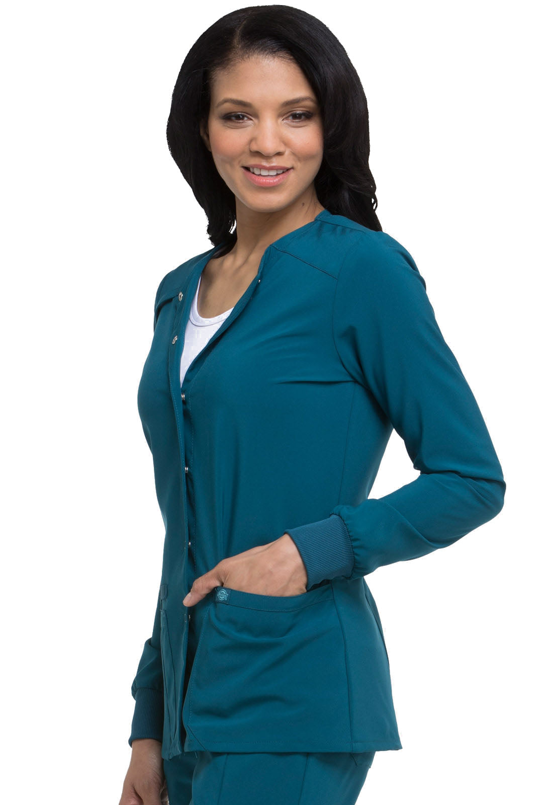 EDS Essentials Snap Front Warm-up Jacket #DK305