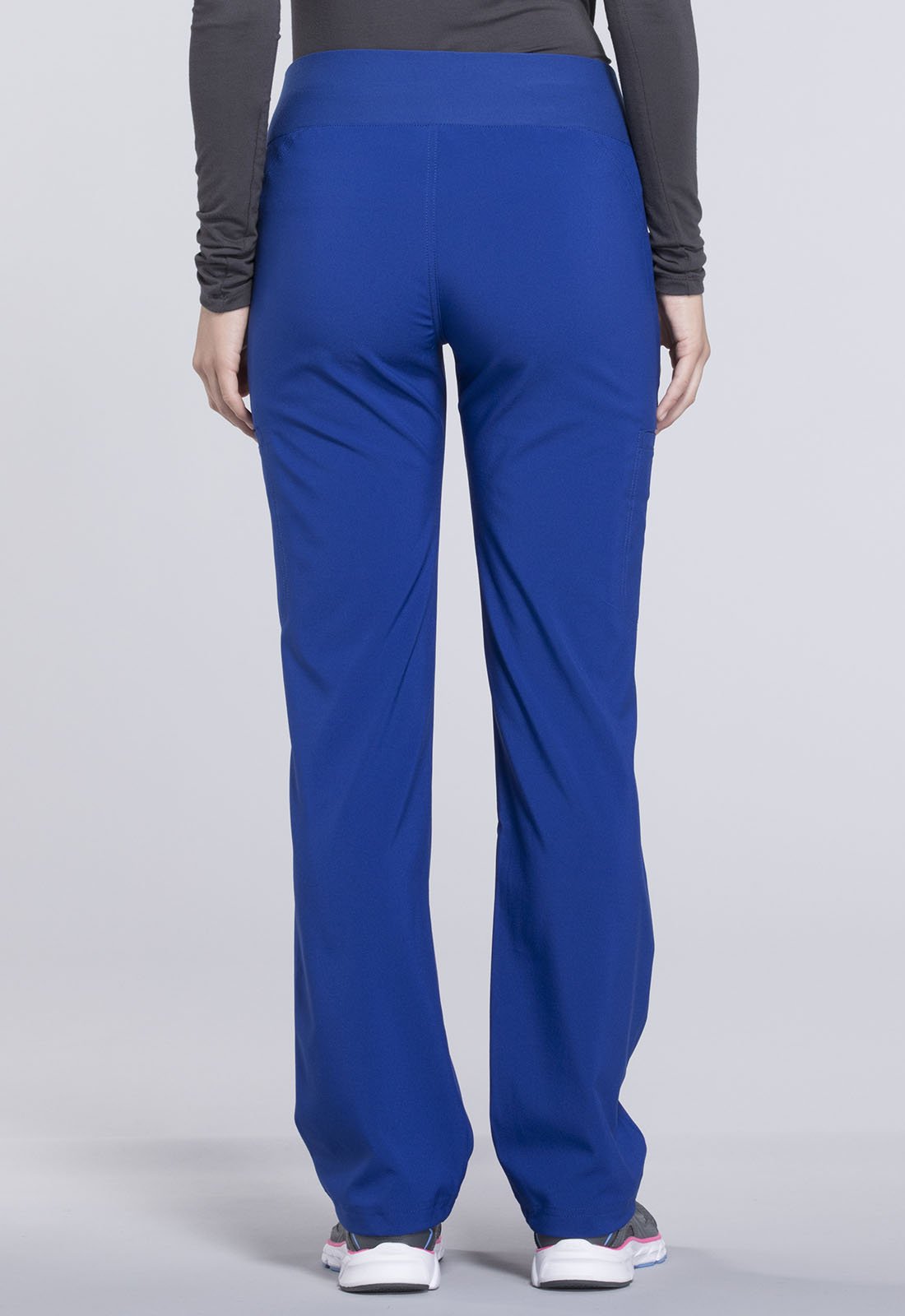 Cherokee iFlex Women's Mid Rise Straight Leg Pants #CK002 Petite
