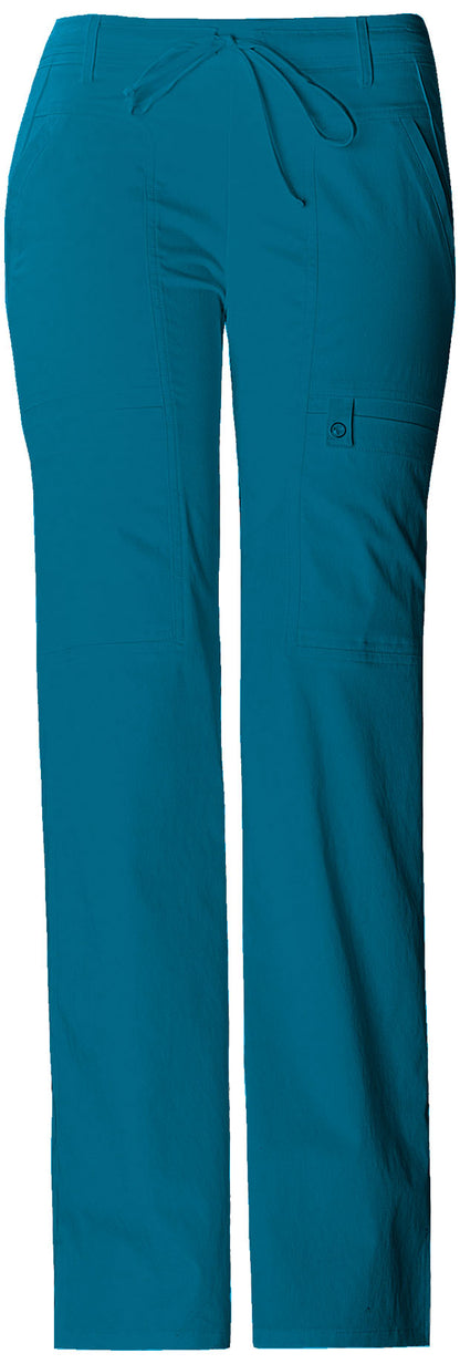 Cherokee Luxe Women's Low Rise Flare Leg Cargo Scrub Pants #21100