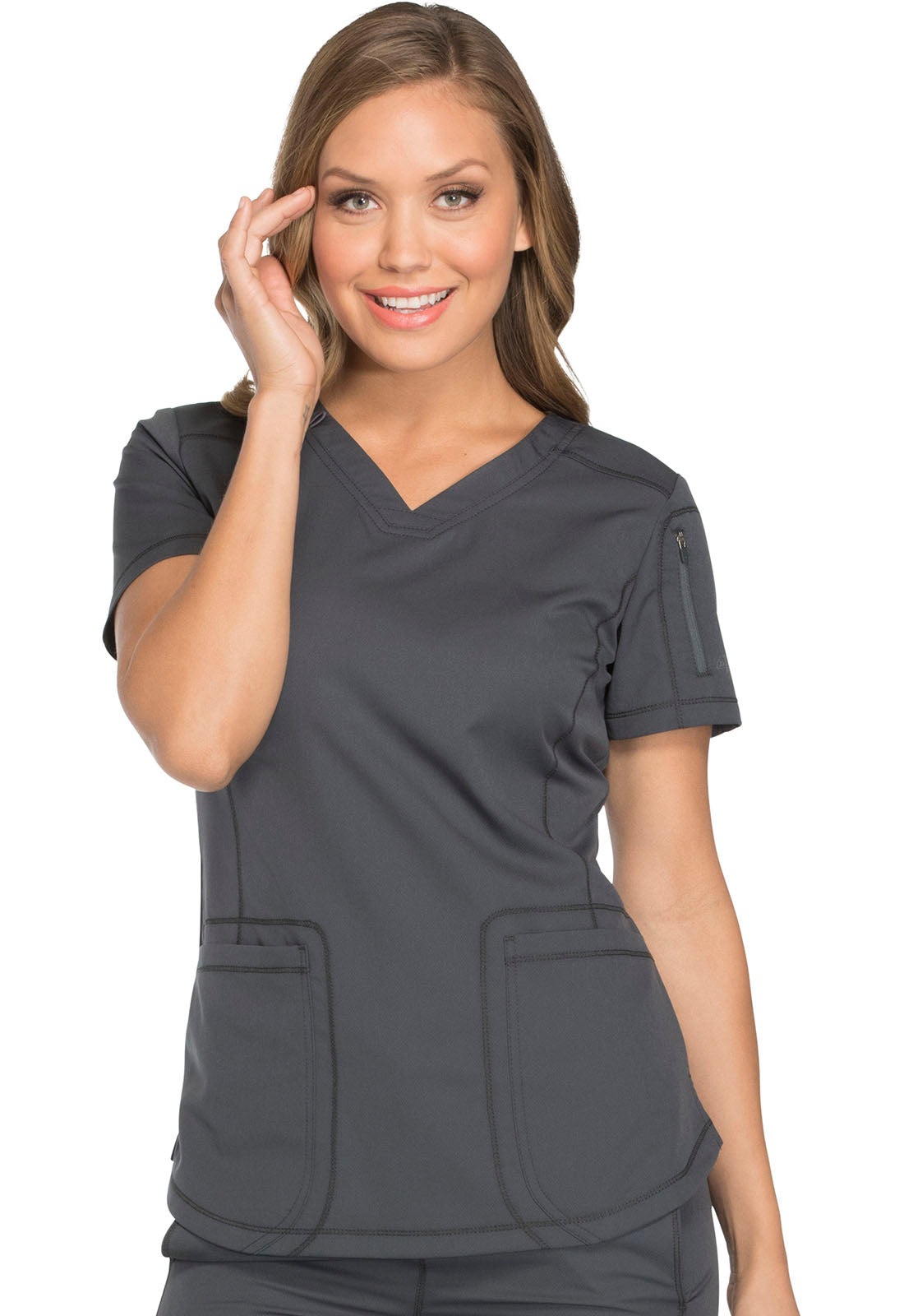 Dickies Dynamix V-Neck Top | DK730