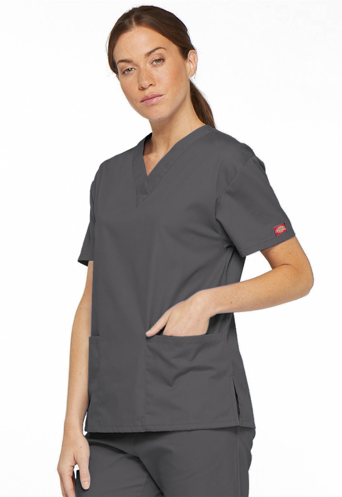 Dickies EDS Signature Women's V-Neck Top #86706