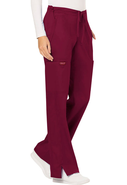 Petite Revolution Mid Rise Moderate Flare Drawstring Pant #WW120P