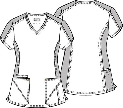 Cherokee iFlex V-Neck Top | CK711