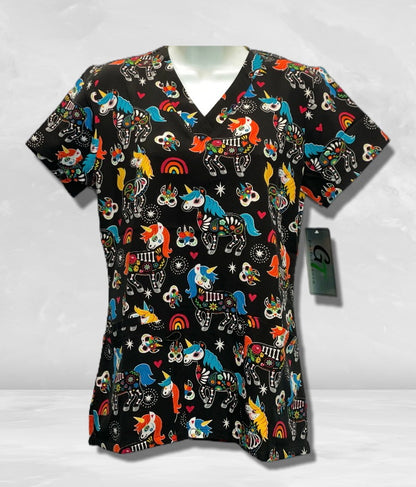 GT Performance Halloween V-neck Top | GT HALLOW