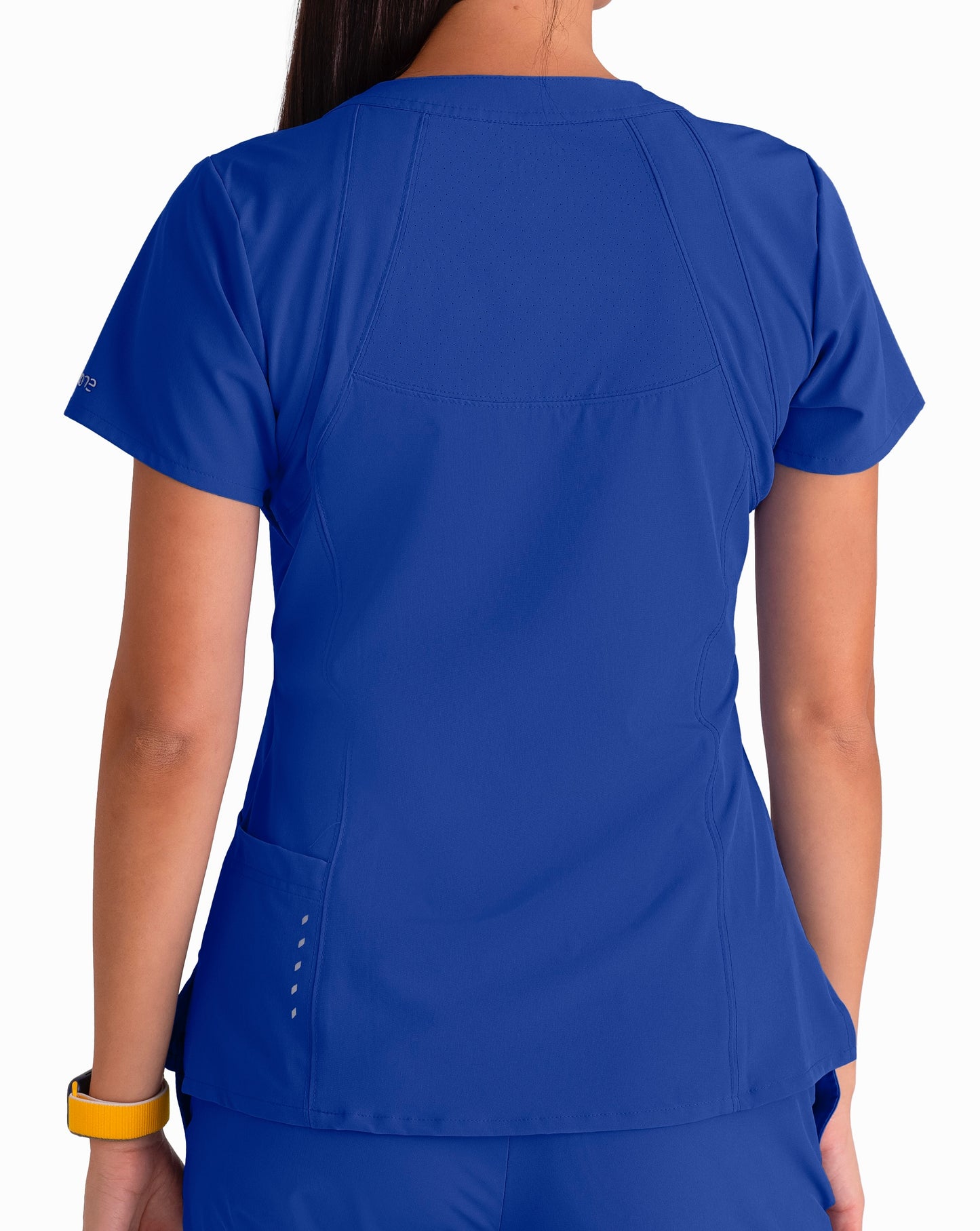 BARCO ONE Racer Women's 4 Pocket V-Neck Breathable Scrub Top #5105