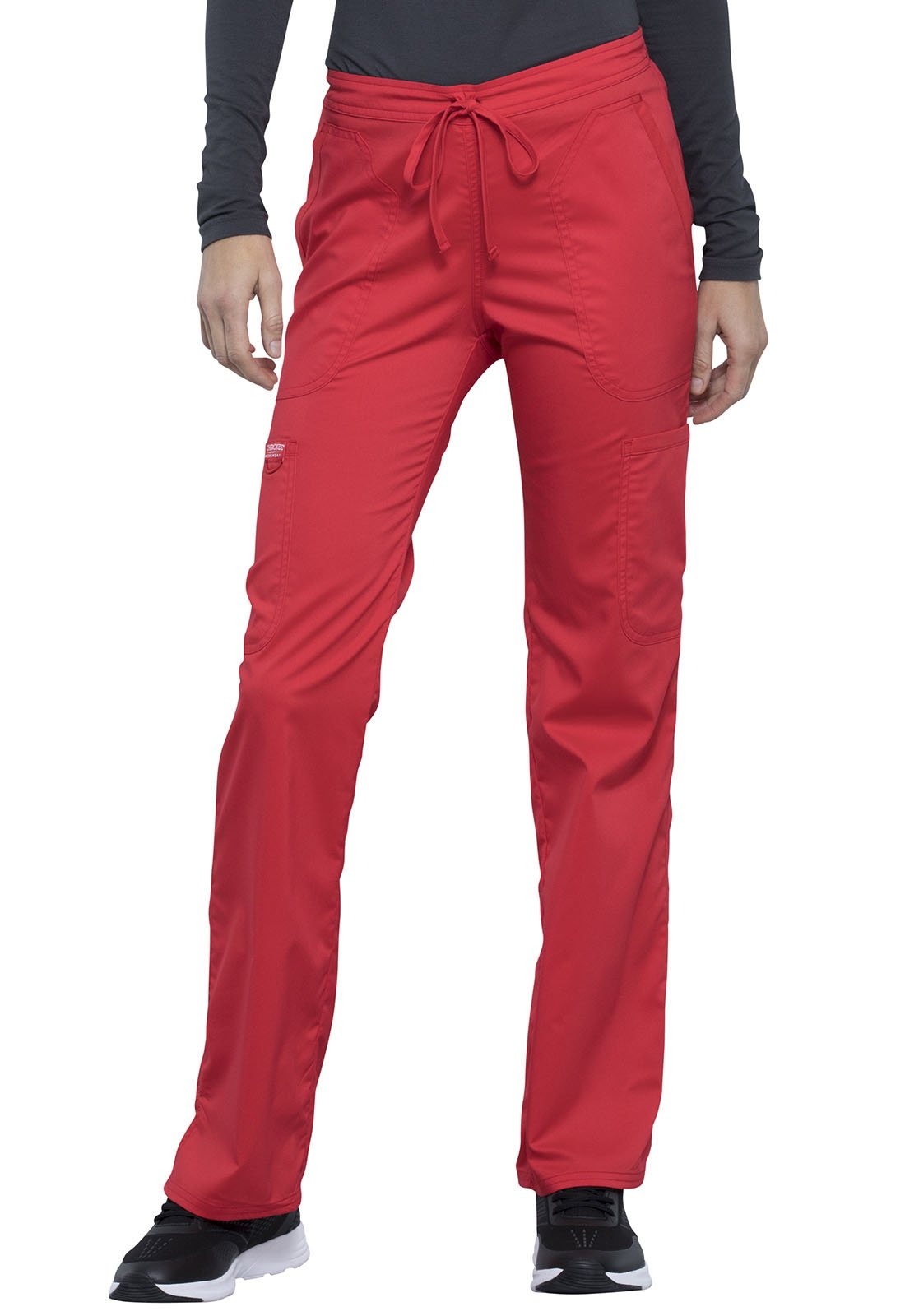 Petite Revolution Mid Rise Moderate Flare Drawstring Pant #WW120P