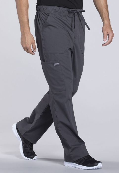 Cherokee Professionals Men's Tapered Leg Drawstring Cargo Pant #WW190