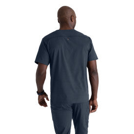 Men's Spandex Stretch V-Neck Top | GRST079