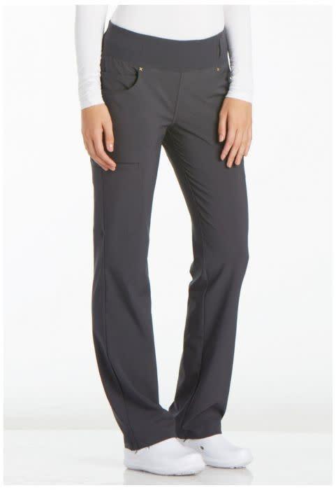 Cherokee iFlex Women's Mid Rise Straight Leg Pants #CK002 Petite