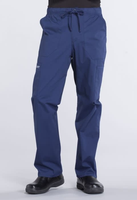 Cherokee Professionals Men's Tapered Leg Drawstring Cargo Pant #WW190