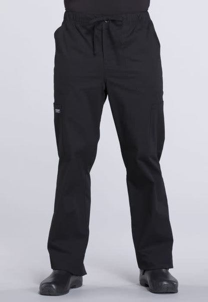 Cherokee Professionals Men's Tapered Leg Drawstring Cargo Pant #WW190