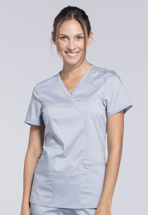Cherokee Revolution Women's Mock Wrap Top #WW610