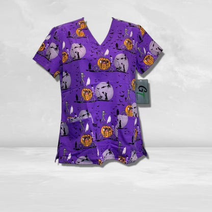 GT Performance Halloween V-neck Top | GT HALLOW