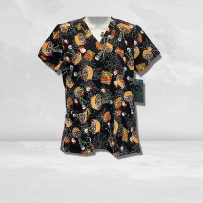 GT Performance Halloween V-neck Top | GT HALLOW