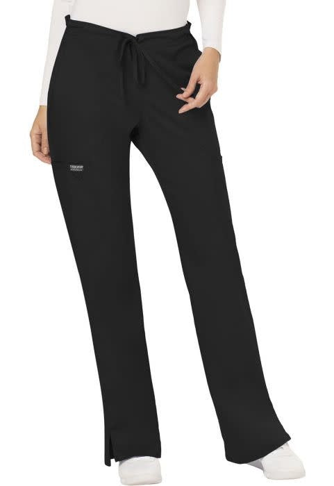 Petite Revolution Mid Rise Moderate Flare Drawstring Pant #WW120P