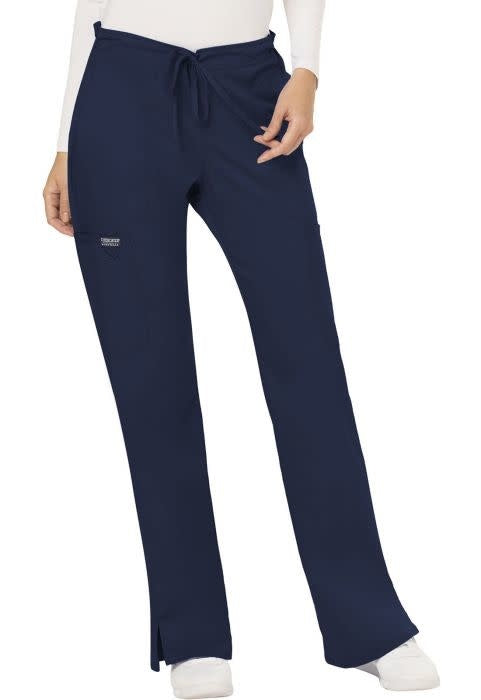 Petite Revolution Mid Rise Moderate Flare Drawstring Pant #WW120P