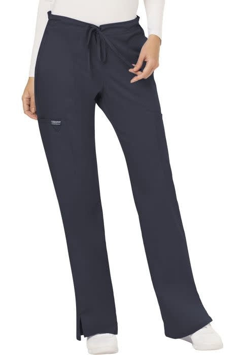 Petite Revolution Mid Rise Moderate Flare Drawstring Pant #WW120P