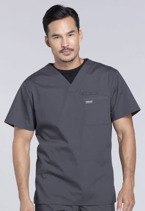 Cherokee Professionals Men's V-Neck Top  #WW675